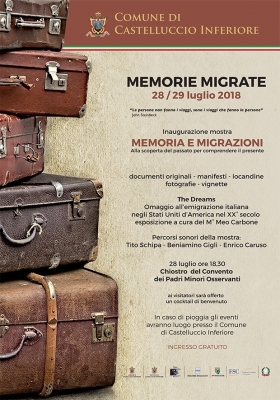 Memoria e Migrazioni - giuseppe papasso